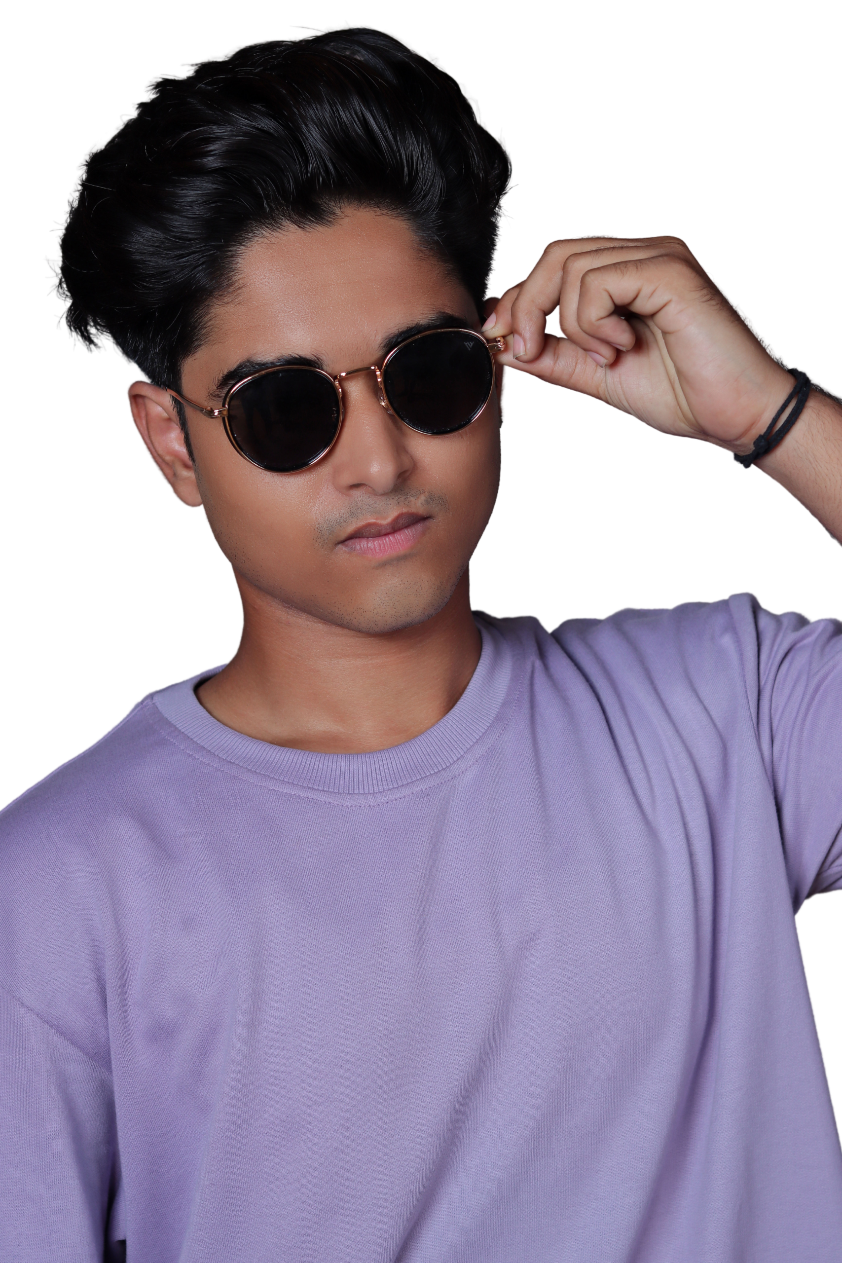 Purple Oversized Graphic T-Shirt - Image 3