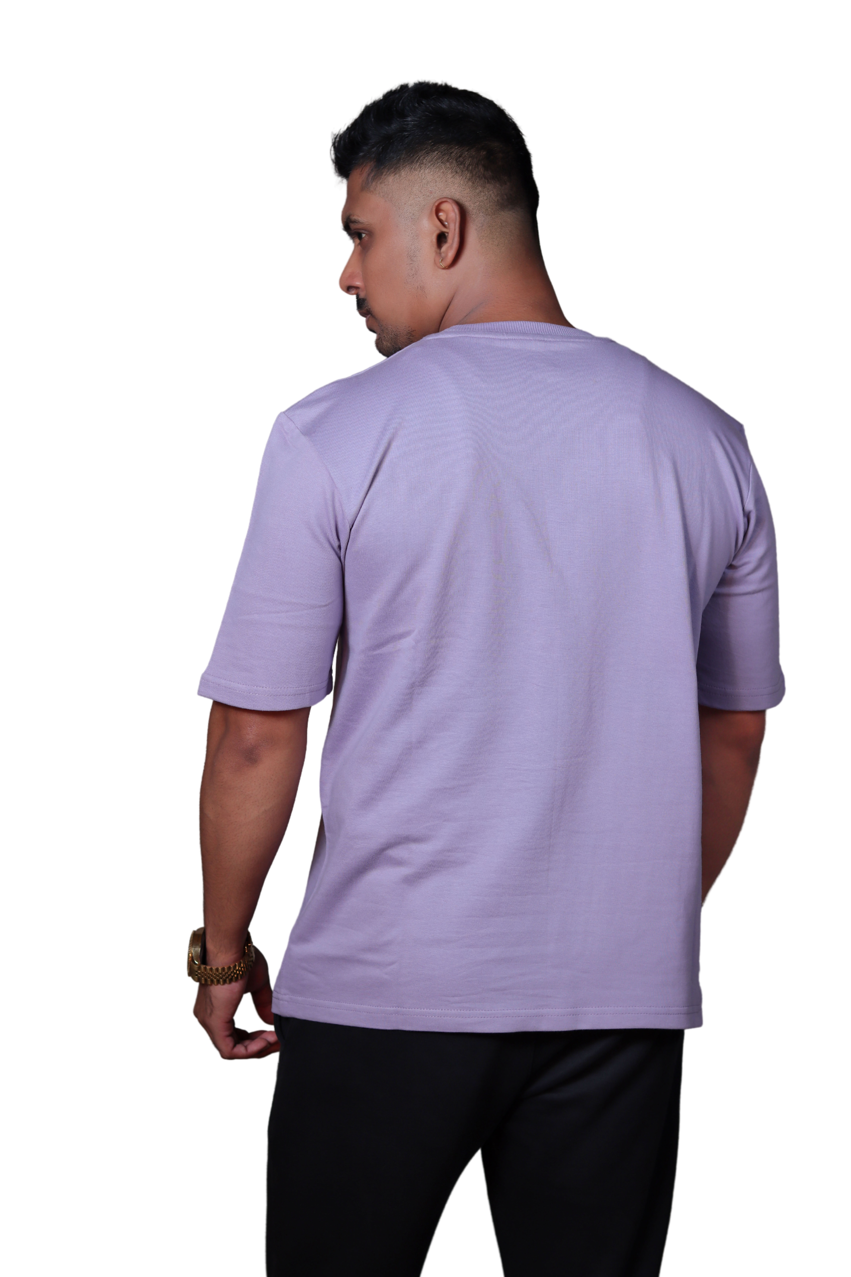 Purple Oversized Graphic T-Shirt - Image 6