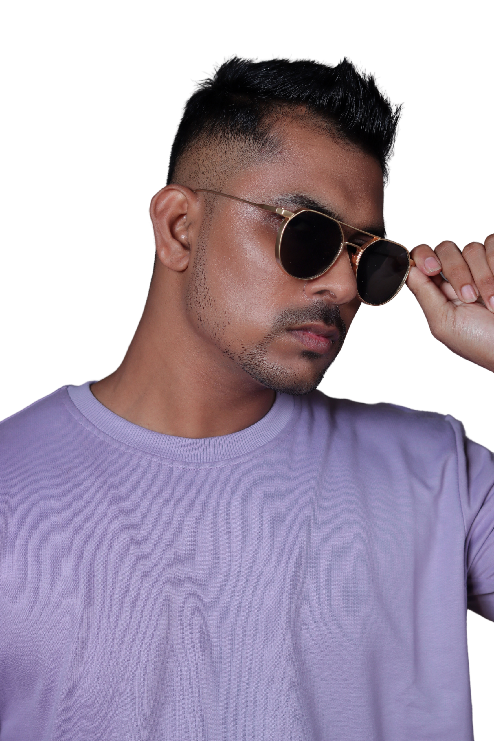 Purple Oversized Graphic T-Shirt - Image 5