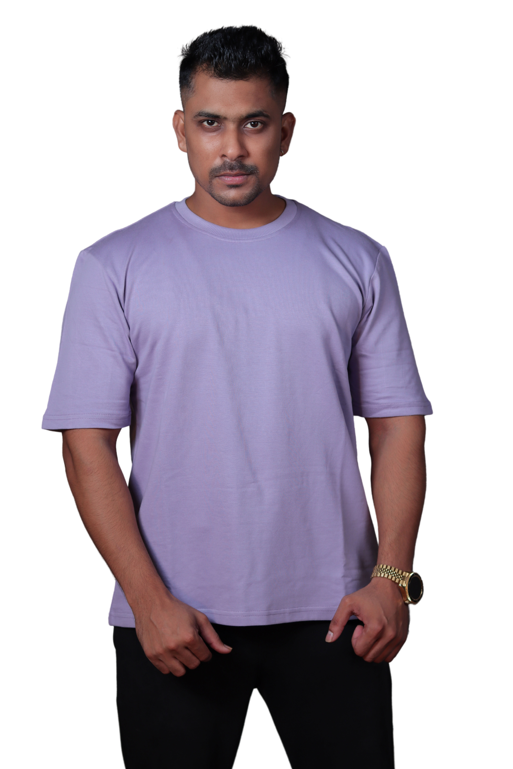 Purple Oversized Graphic T-Shirt - Image 4