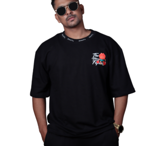 Fighter Frog Oversized Graphic T-Shirt