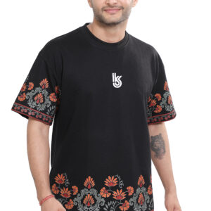 Royal Heritage Oversized Graphic T-Shirt