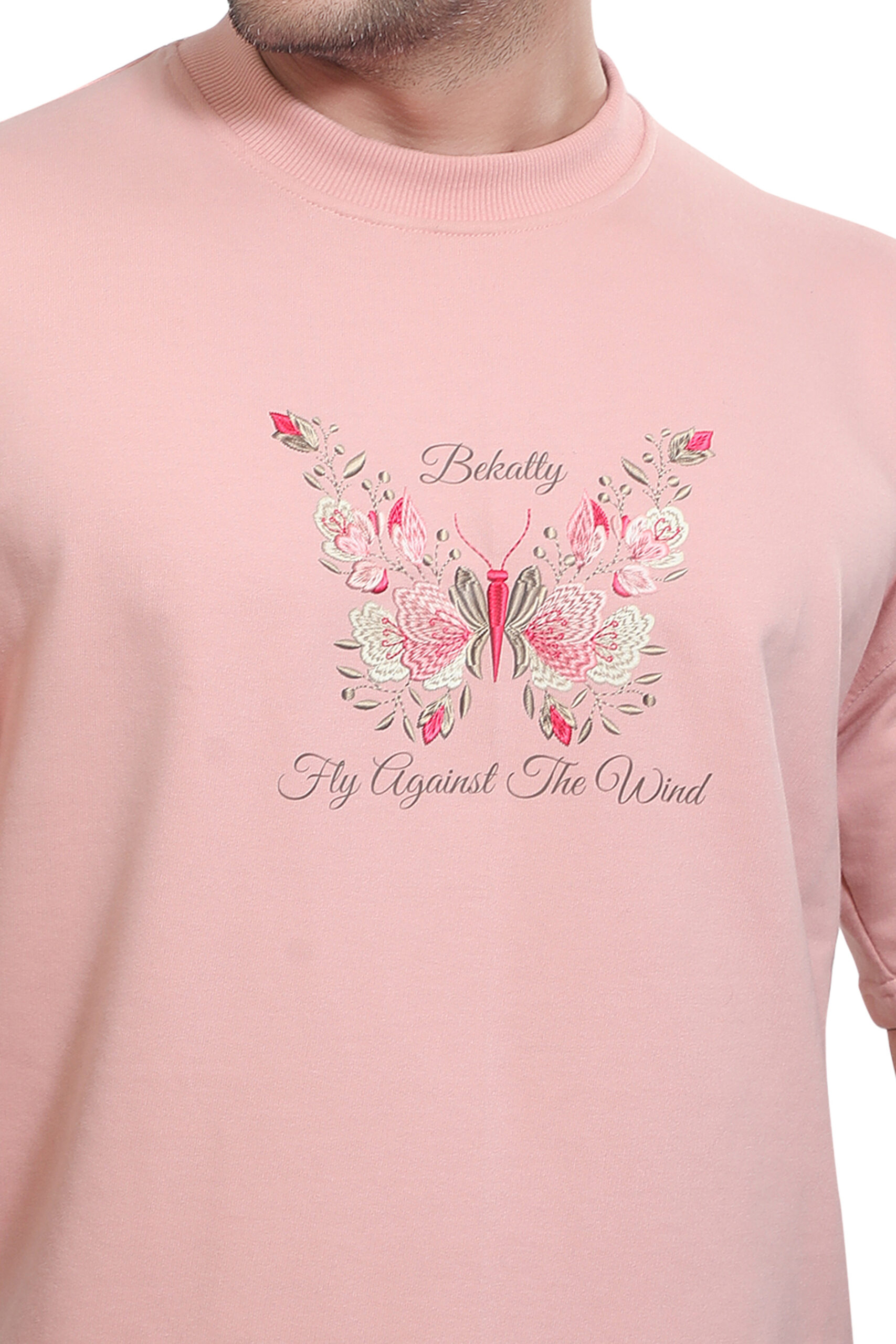 Butterfly Design Oversized Graphic T-Shirt - Image 3
