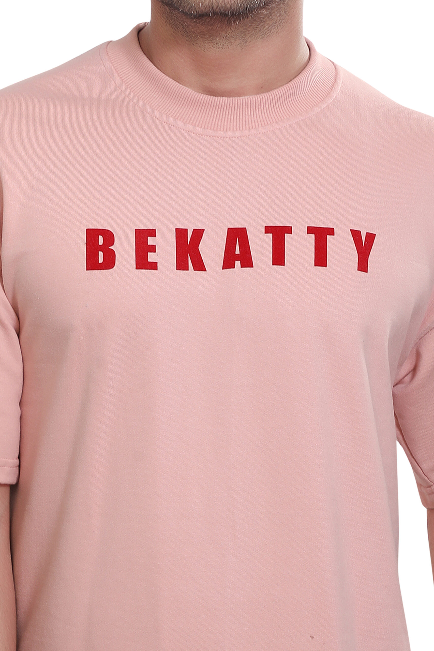 Bekatty Pink Oversized T-Shirt - Image 4