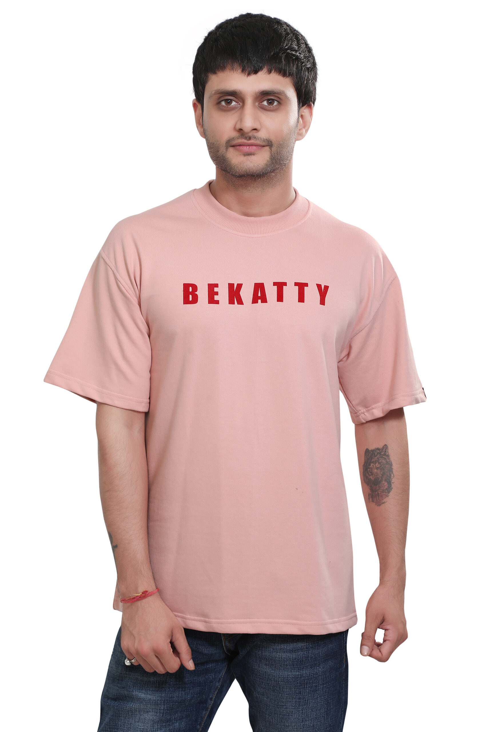 Bekatty Pink Oversized T-Shirt