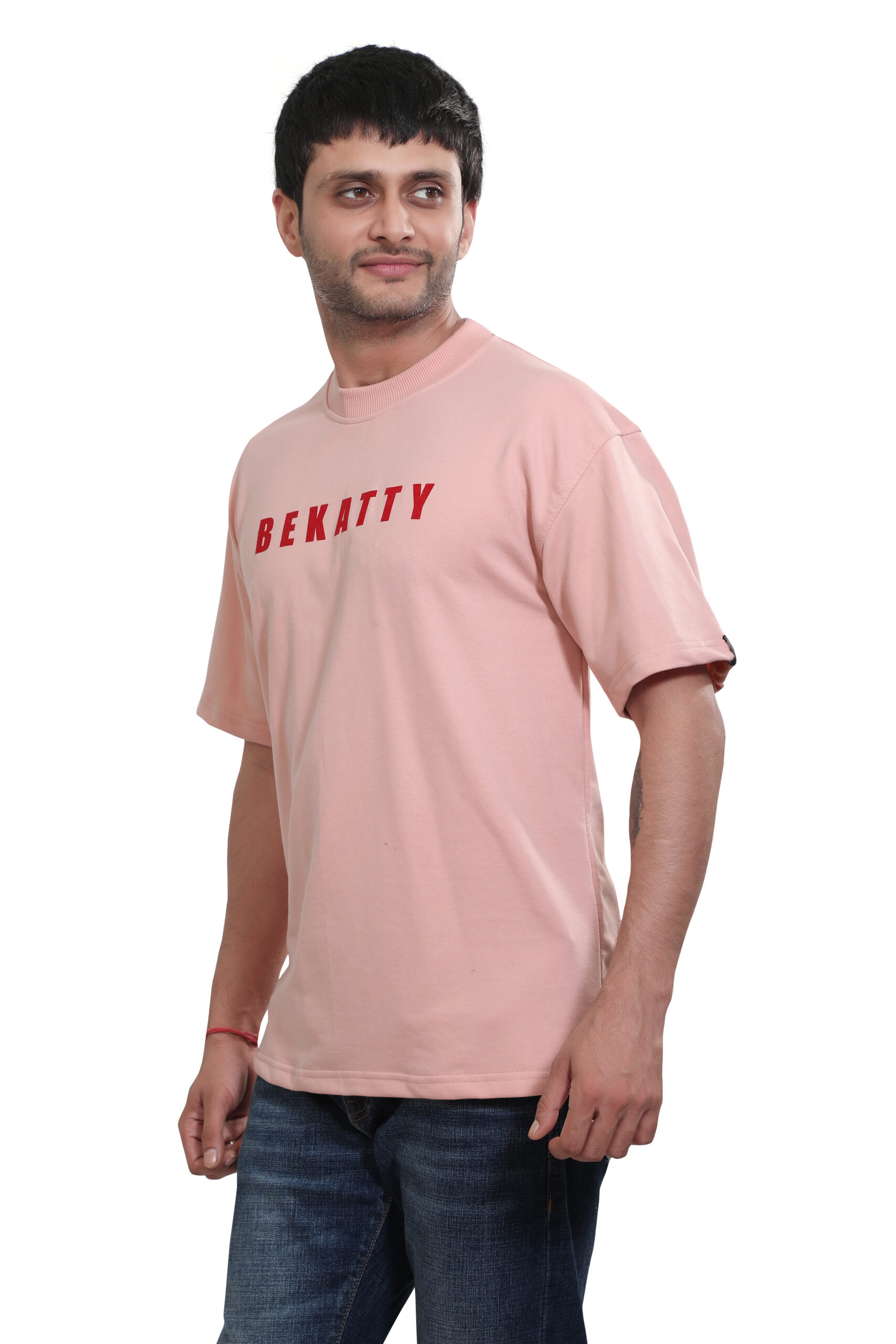 Bekatty Pink Oversized T-Shirt - Image 3