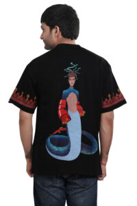 Monk Empire Aqua Oversized T-Shirt