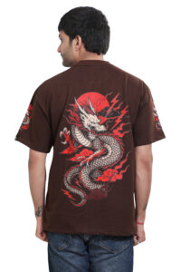 Dragon Flame Oversized T-Shirt