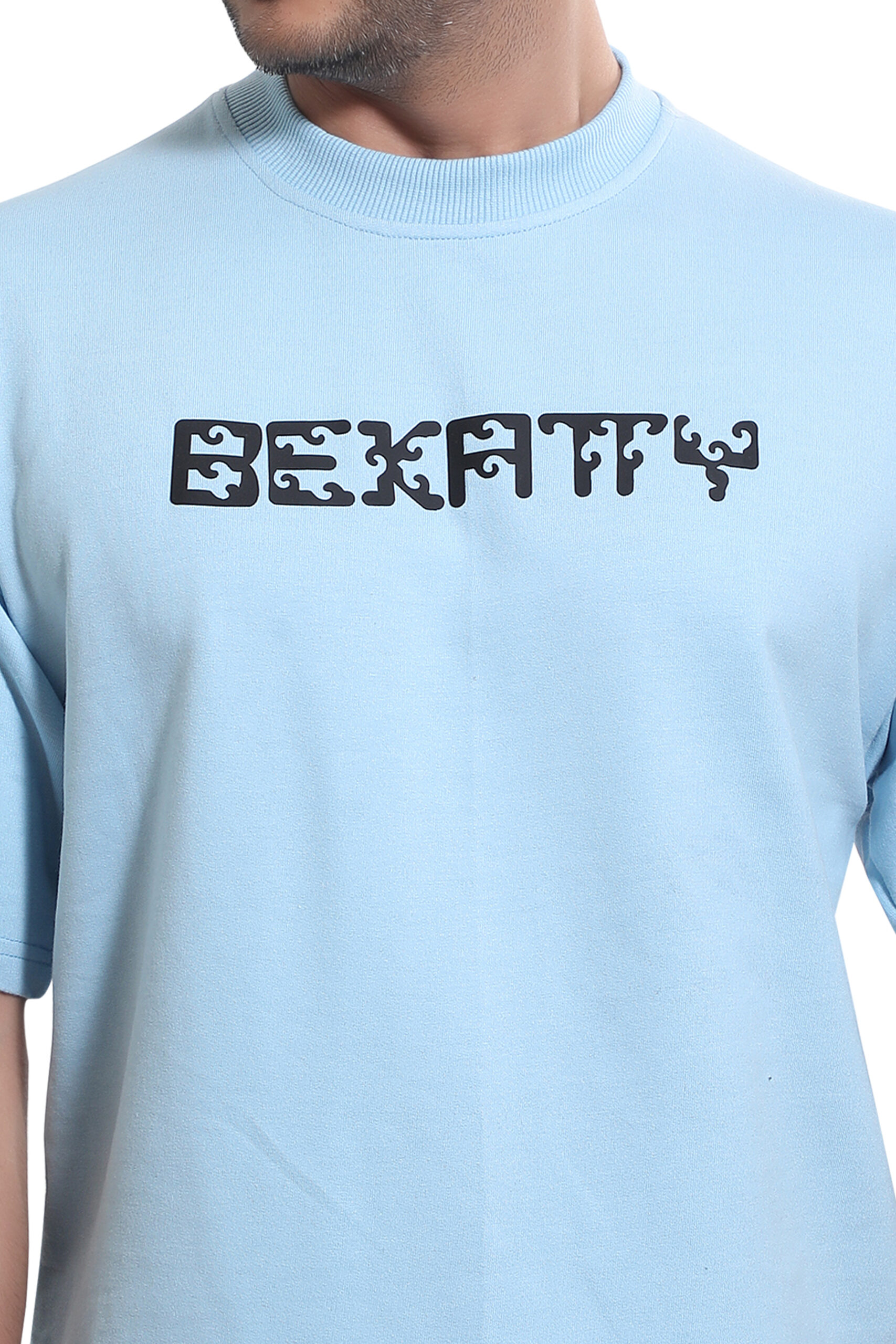 Bekatty Blue Oversized T-Shirt - Image 4