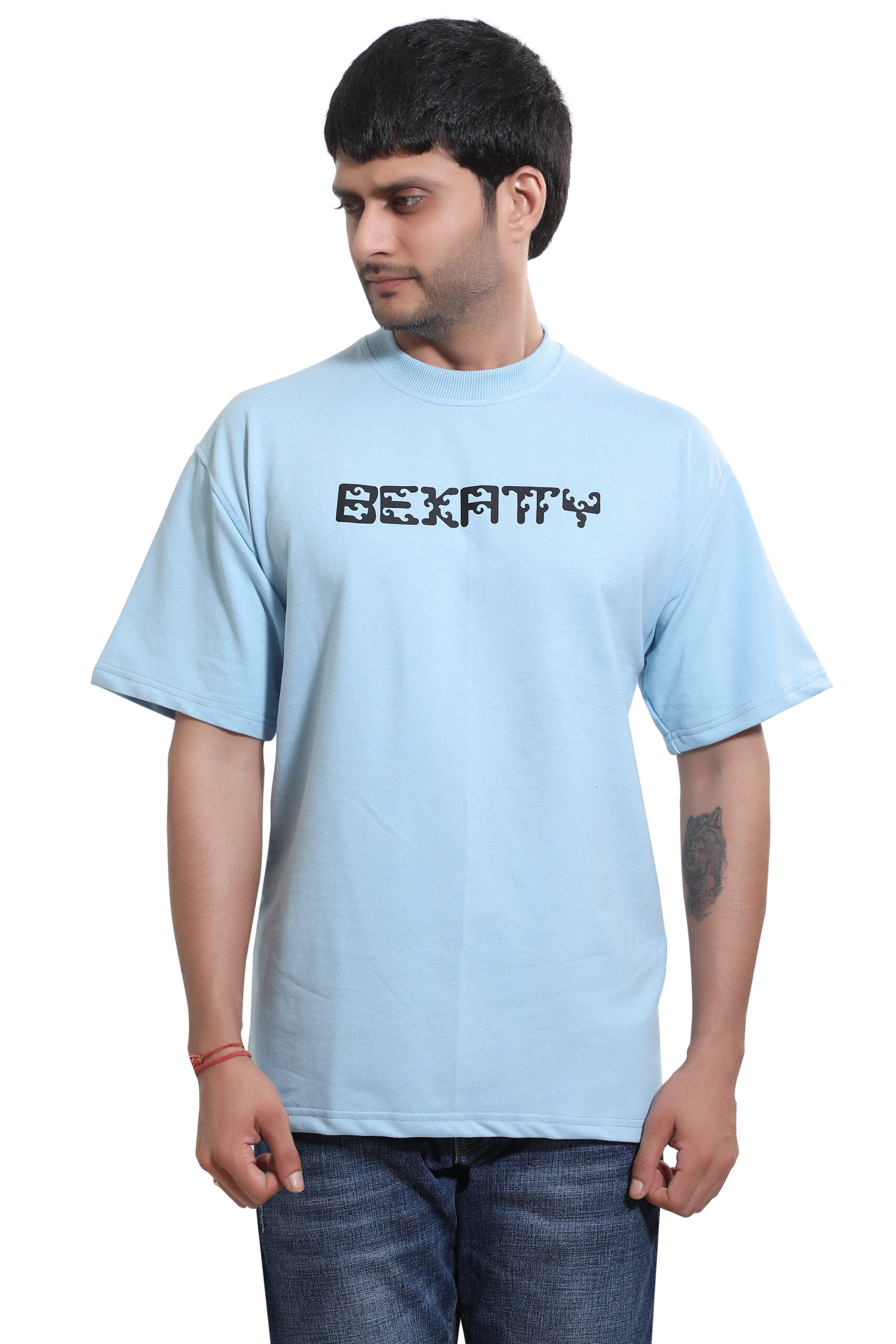 Bekatty Blue Oversized T-Shirt